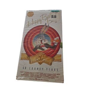 Happy Birthday Bugs VHS Warner brothers